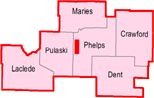 Regional Coordinators Map - Section I