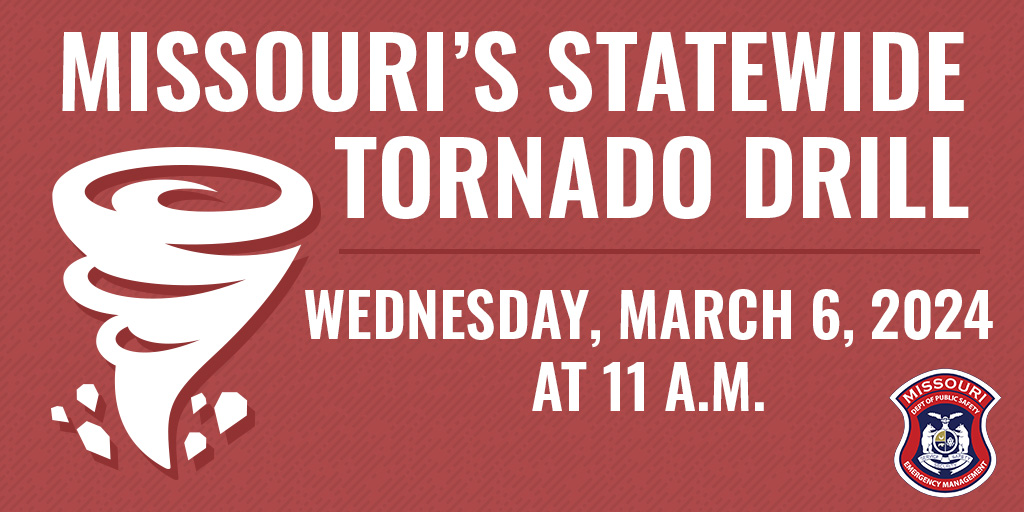 statewide tornado drill March 6th