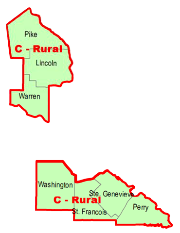 Regional Coordinators Map - Section C