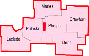 Regional Coordinators Map - Section I