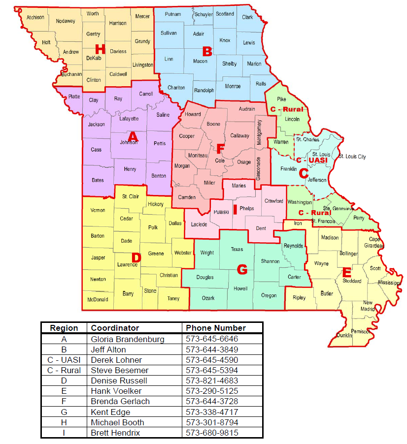 Statewide Regional Coordinators Program | SEMA