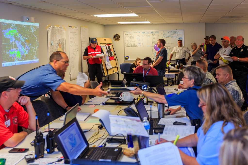 Figure 1 Incident Support Team Response to Pulaski Co Flood 2016